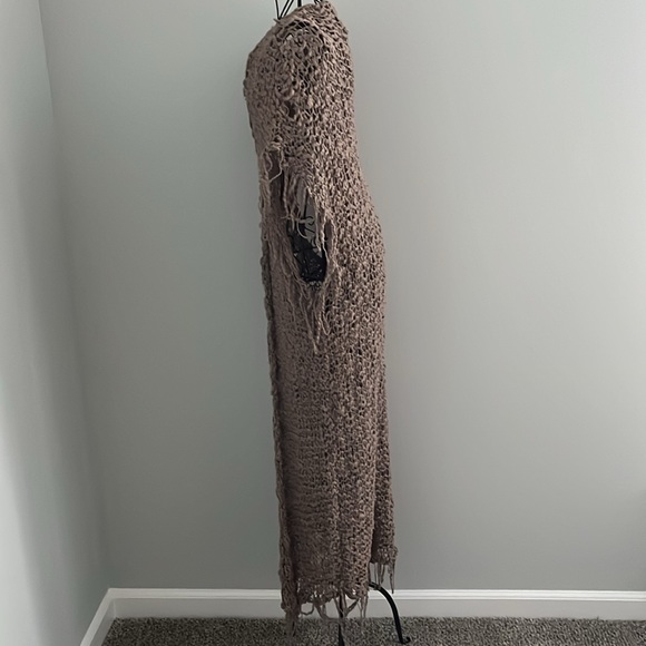 Free People Crochet Maxi Cardigan - Picture 3 of 4